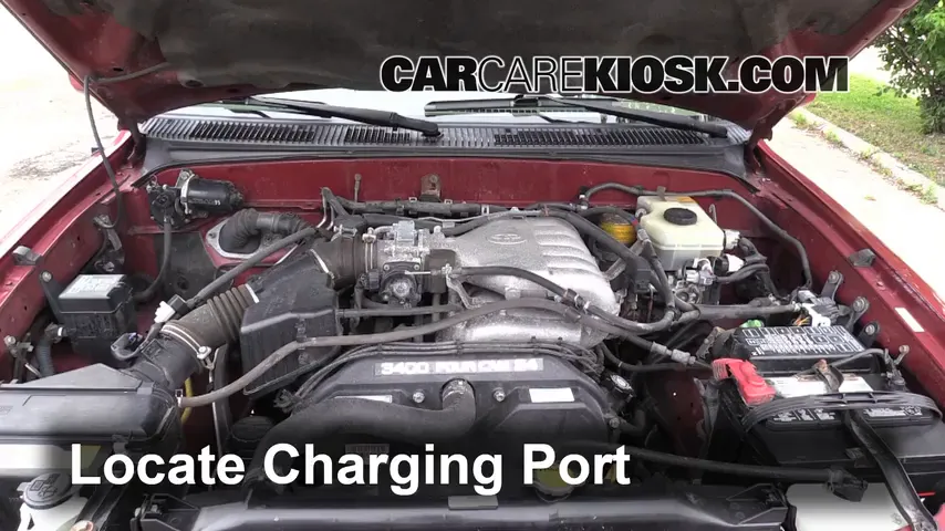 2002 Toyota 4Runner SR5 3.4L V6 Air Conditioner Recharge Freon